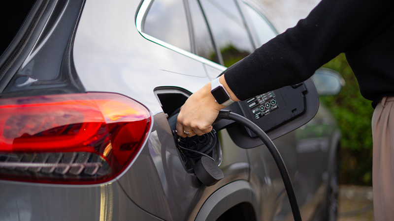 Electric charging point