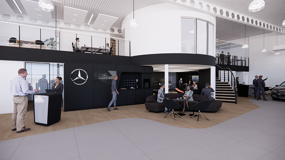 Mercedes-Benz of Taunton mock up