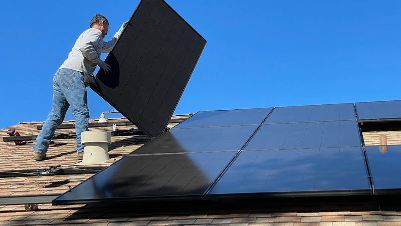 Solar Panels save energy