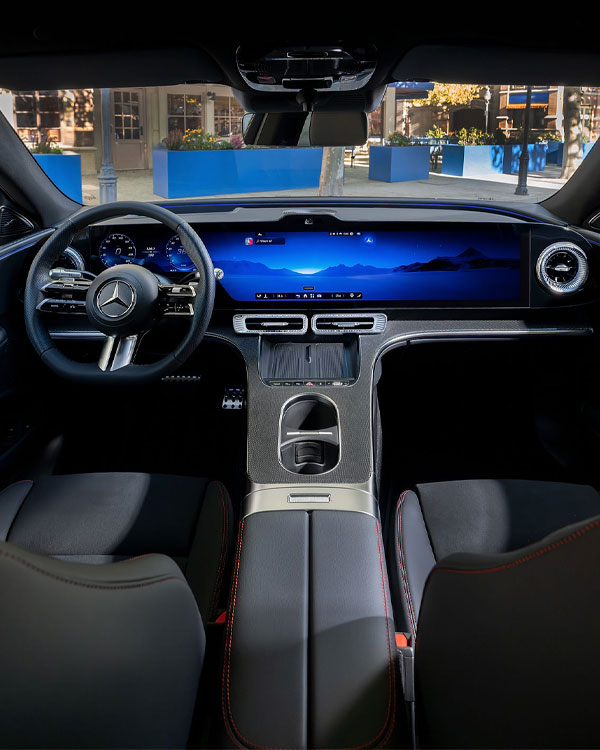 Mercedes-Benz All-Electric GLB Dashboard